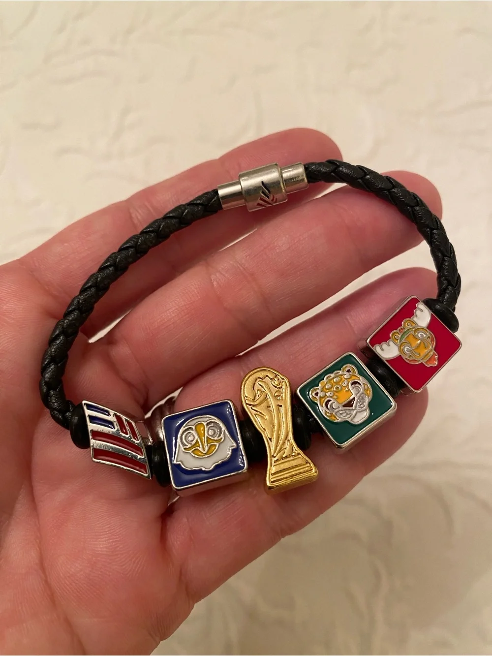 FIFA World Cup 2026 Official Mascot Bank of America Charm Bracelet